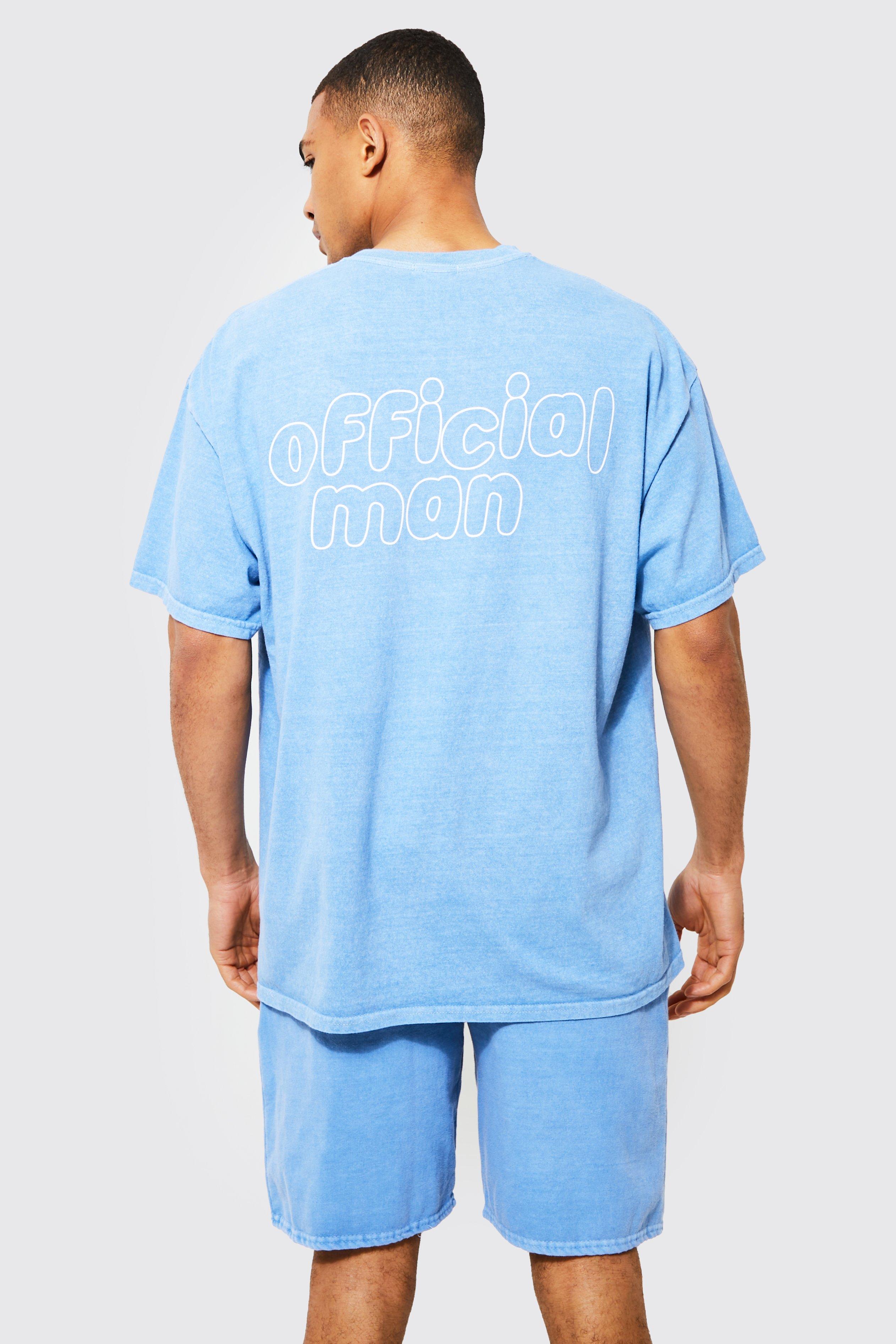 Oversized Official T-shirt And Short Set | boohoo
